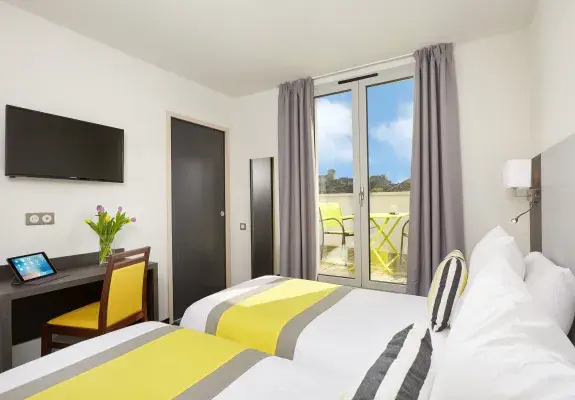  Hotel Astrid Lourdes Chambre twin deluxe