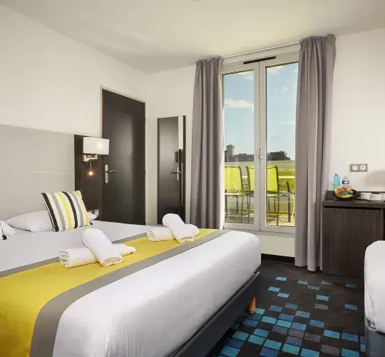  Hotel Astrid Lourdes Quarto Triplo Classic Hotel Lourdes Astrid 4 estrelas preto da Gruta