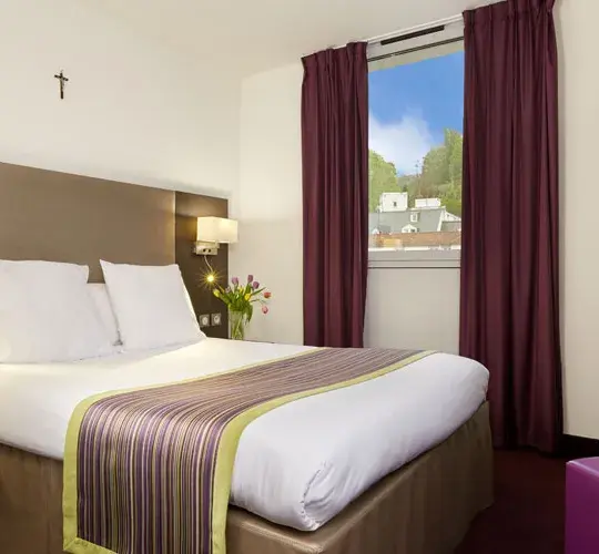  Hotel Astrid Lourdes Comfort twin room hotel 4 Stars in Lourdes near Sanctuary