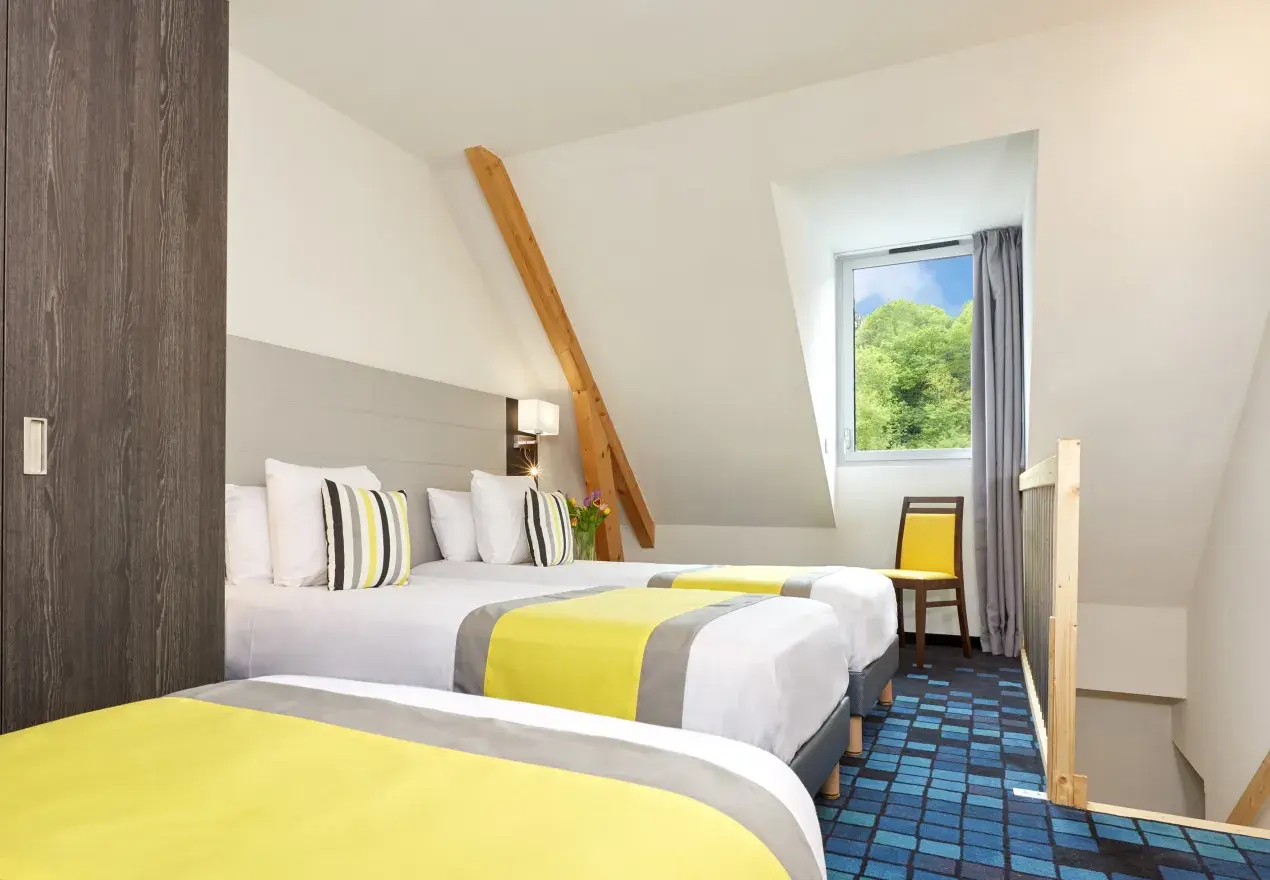  Hotel Astrid Lourdes Quarto familiar Conforto Hotel Lourdes 4 estrelas França