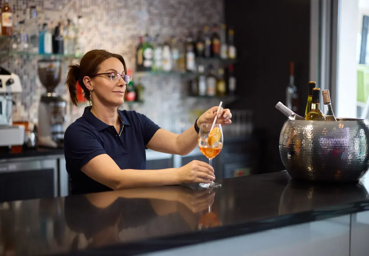  Hotel Astrid Lourdes Hotel Astrid Lourdes – O Bistrô lounge, a poucos passos da Gruta de Lourdes